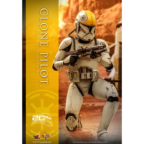 Hot toys Star Wars: Attack of the Clones - Clone Pilot 1:6 Scale Figure Hot toys Star Wars: Attack of the Clones - Clone Pilot 1:6 Scale Figure