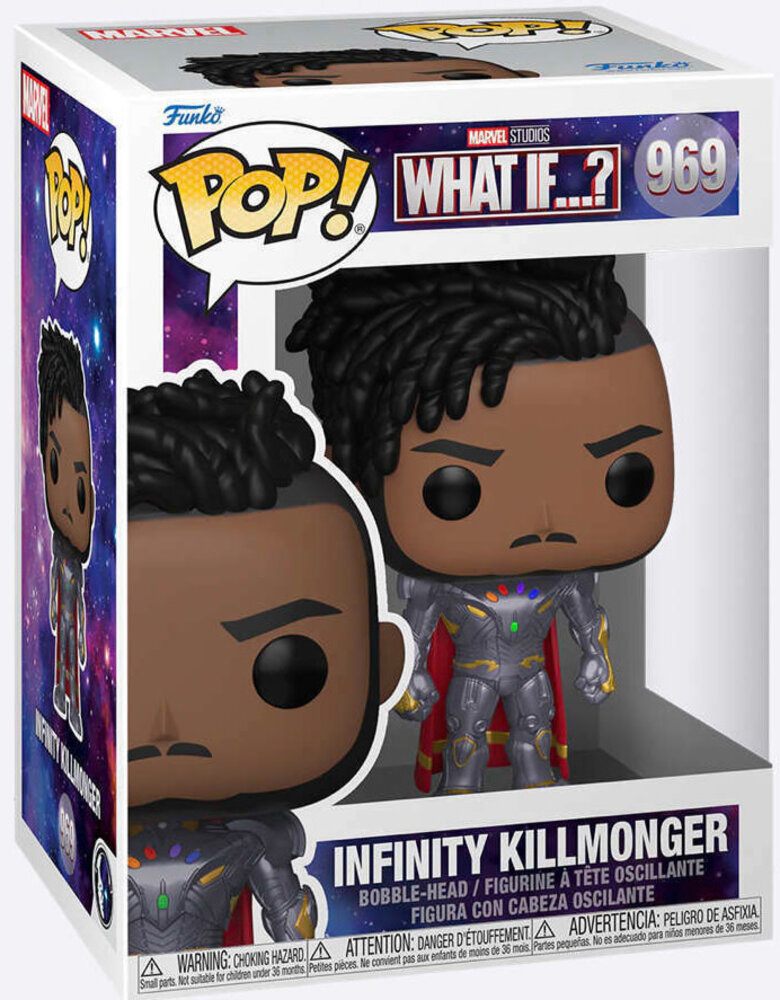 Funko Pop! Marvel: What If - Infinity Kilmonger Funko Pop! Marvel: What If - Infinity Kilmonger