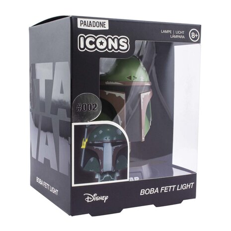 Paladone Star Wars: Boba Fett Icon Light Paladone Star Wars: Boba Fett Icon Light