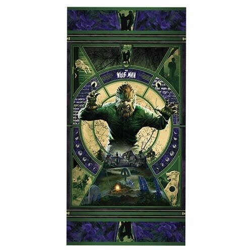 Factory Entertainment Universal Monsters: The Wolfman Beach and Bath Towel Factory Entertainment Universal Monsters: The Wolfman Beach and Bath Towel