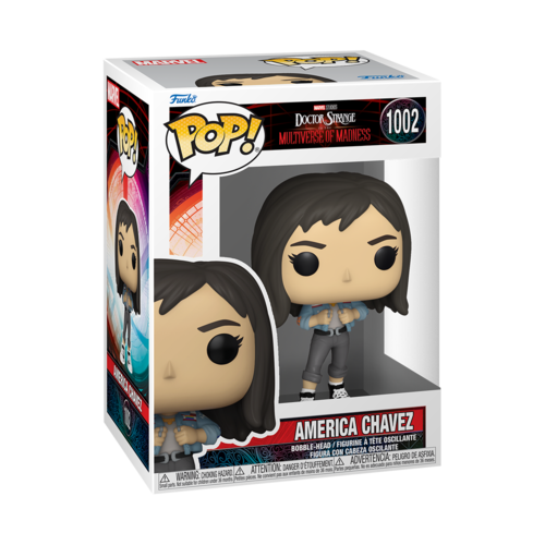 FUNKO Pop! Marvel: Doctor Strange in the Multiverse of Madness - America Chavez FUNKO Pop! Marvel: Doctor Strange in the Multiverse of Madness - America Chavez