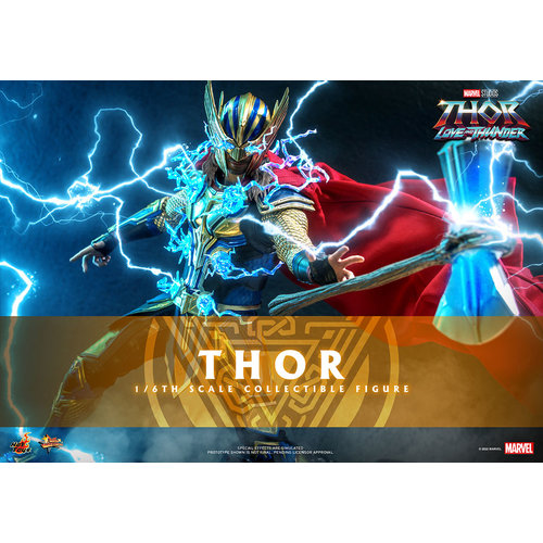 Hot toys Marvel: Thor Love and Thunder - Thor Deluxe Version 1:6 Scale Figure Hot toys Marvel: Thor Love and Thunder - Thor Deluxe Version 1:6 Scale Figure