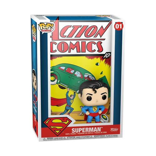 FUNKO Pop! Vinyl Comic Cover: DC - Superman Action Comics FUNKO Pop! Vinyl Comic Cover: DC - Superman Action Comics