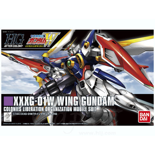Bandai Gundam: High Grade - Wing Gundam 1:144 Scale Model Kit Bandai Gundam: High Grade - Wing Gundam 1:144 Scale Model Kit