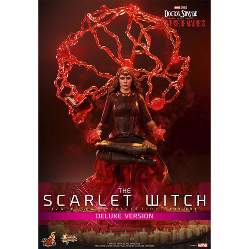 Hot toys Marvel: Doctor Strange in the Multiverse of Madness - Scarlet Witch Deluxe 1:6 Scale Figure Hot toys Marvel: Doctor Strange in the Multiverse of Madness - Scarlet Witch Deluxe 1:6 Scale Figure