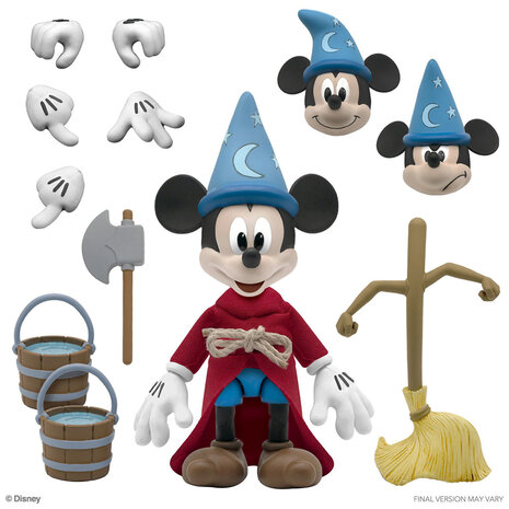 Super7 Disney: Sorcerer's Apprentice Ultimates - Mickey 7 inch Action Figure Super7 Disney: Sorcerer's Apprentice Ultimates - Mickey 7 inch Action Figure