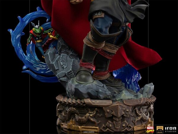 Iron Studios Marvel: Thor Unleashed Deluxe 1:10 Scale Statue Iron Studios Marvel: Thor Unleashed Deluxe 1:10 Scale Statue