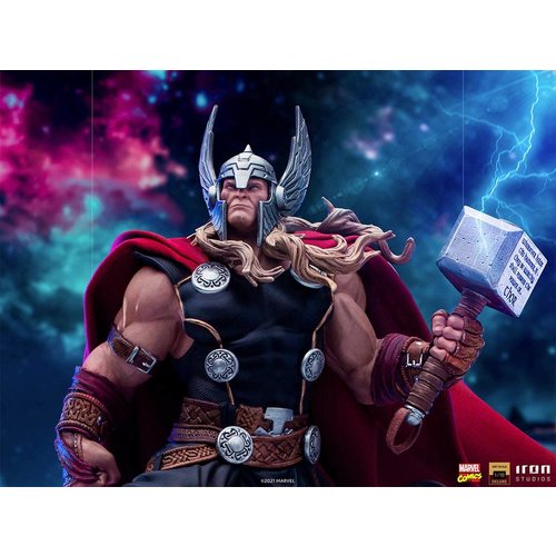 Iron Studios Marvel: Thor Unleashed Deluxe 1:10 Scale Statue Iron Studios Marvel: Thor Unleashed Deluxe 1:10 Scale Statue