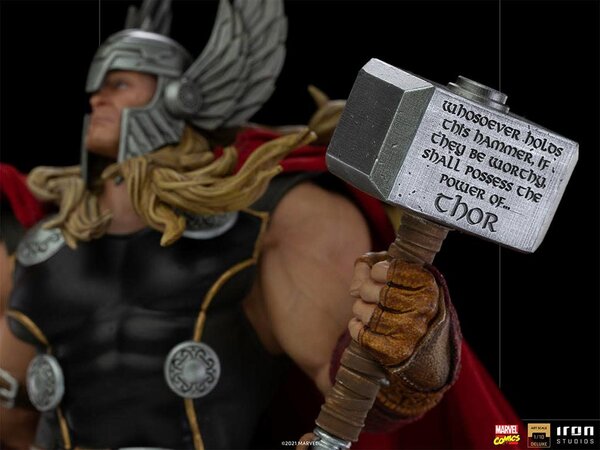 Iron Studios Marvel: Thor Unleashed Deluxe 1:10 Scale Statue Iron Studios Marvel: Thor Unleashed Deluxe 1:10 Scale Statue