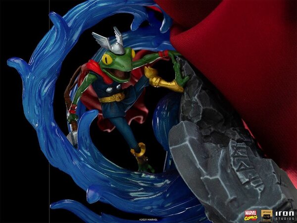 Iron Studios Marvel: Thor Unleashed Deluxe 1:10 Scale Statue Iron Studios Marvel: Thor Unleashed Deluxe 1:10 Scale Statue