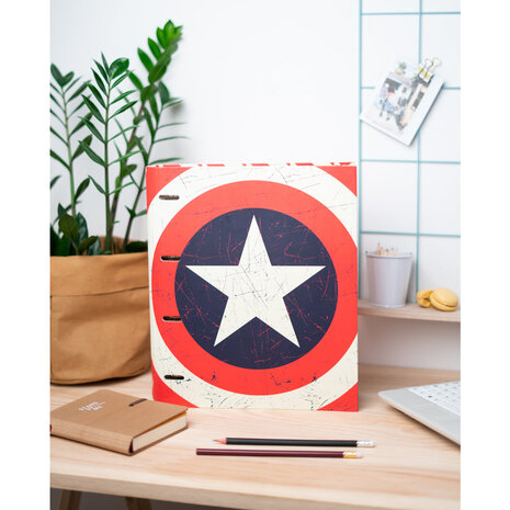 Marvel Marvel: Captain America Shield 4 Ring Binder Marvel Marvel: Captain America Shield 4 Ring Binder