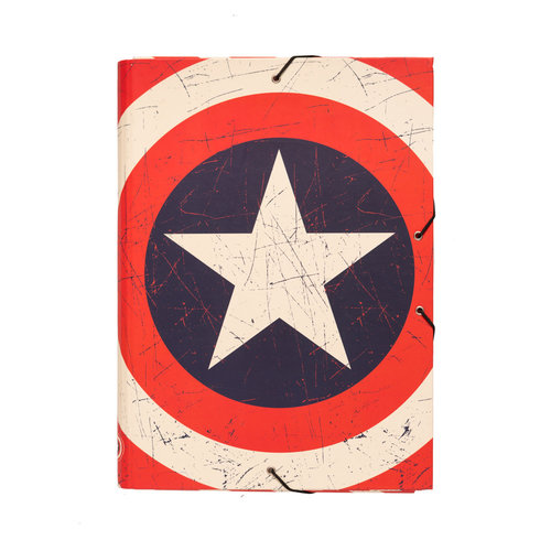 Marvel Marvel: Captain America Shield Flap Folder Marvel Marvel: Captain America Shield Flap Folder