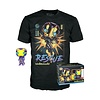 FUNKO Pop! and Tee: Marvel Blacklight - Rescue T-Shirt FUNKO Pop! and Tee: Marvel Blacklight - Rescue T-Shirt
