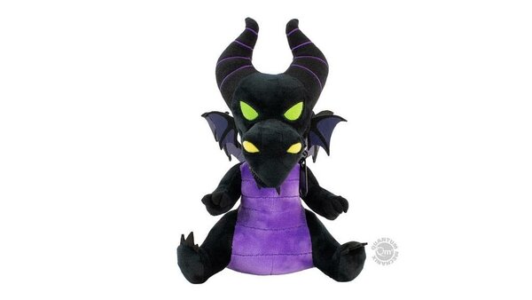 Quantum Mechanix Sleeping Beauty: Maleficent Dragon Zippermouth Plush Quantum Mechanix Sleeping Beauty: Maleficent Dragon Zippermouth Plush