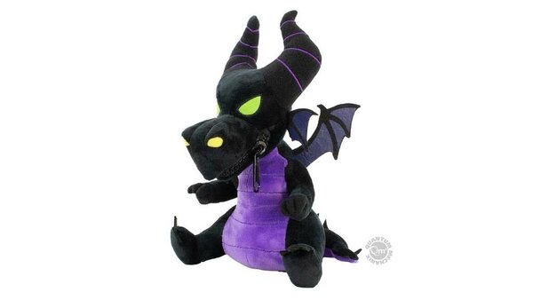 Quantum Mechanix Sleeping Beauty: Maleficent Dragon Zippermouth Plush Quantum Mechanix Sleeping Beauty: Maleficent Dragon Zippermouth Plush