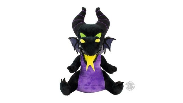 Quantum Mechanix Sleeping Beauty: Maleficent Dragon Zippermouth Plush Quantum Mechanix Sleeping Beauty: Maleficent Dragon Zippermouth Plush