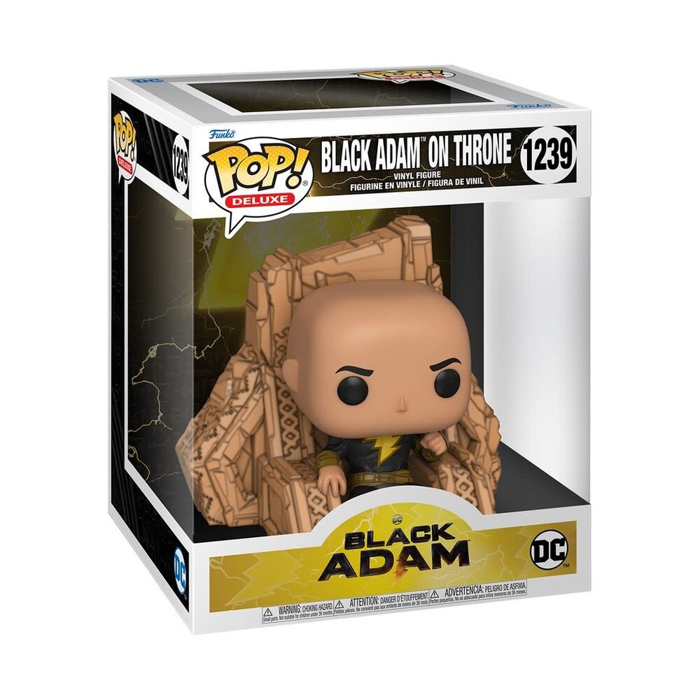 Funko Pop! Black Adam: on Throne Deluxe Funko Pop! Black Adam: on Throne Deluxe