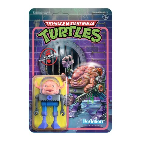 Super7 TMNT: Krang 3.75 inch ReAction Figure Super7 TMNT: Krang 3.75 inch ReAction Figure