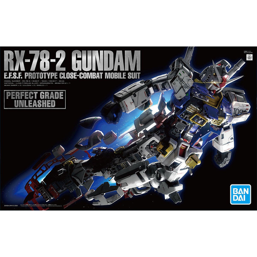 Bandai Gundam 1st: Perfect Grade - Unleashed RX-78-2 Gundam 1:60 Scale Model Kit Bandai Gundam 1st: Perfect Grade - Unleashed RX-78-2 Gundam 1:60 Scale Model Kit