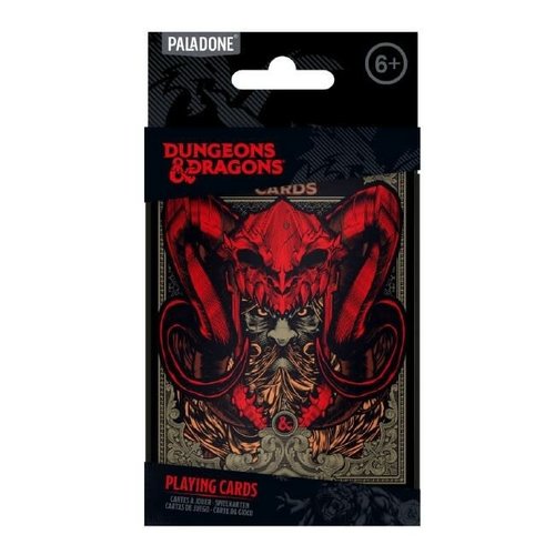 Paladone Dungeons & Dragons: Playing Cards with Storage Tin Paladone Dungeons & Dragons: Playing Cards with Storage Tin