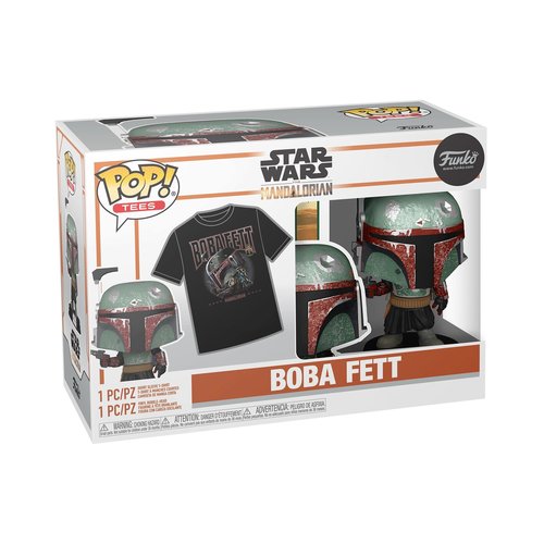 FUNKO Pop! and Tee: Star Wars - Boba Fett T-Shirt FUNKO Pop! and Tee: Star Wars - Boba Fett T-Shirt