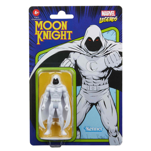 HASBRO Marvel Legends Retro: Moon Knight Figure 9.5 Cm HASBRO Marvel Legends Retro: Moon Knight Figure 9.5 Cm
