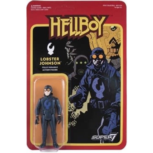 SUPER 7 Hellboy: Lobster Johnson figurine wave 1 re-action SUPER 7 Hellboy: Lobster Johnson figurine wave 1 re-action