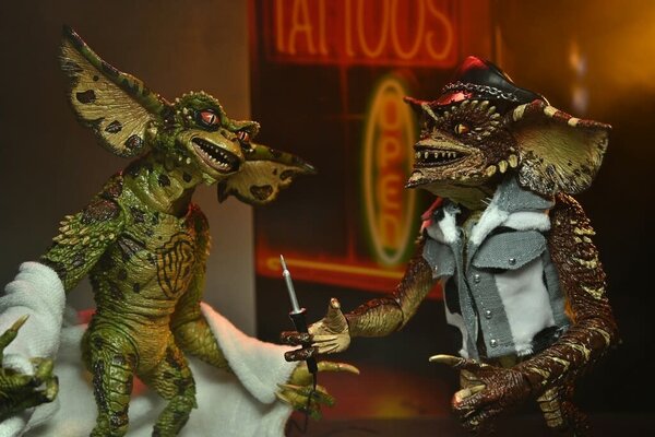 NECA Gremlins 2: Tattoo-Gremlins 7-Zoll-Actionfigur 2er-Pack. NECA Gremlins 2: Tattoo-Gremlins 7-Zoll-Actionfigur 2er-Pack.