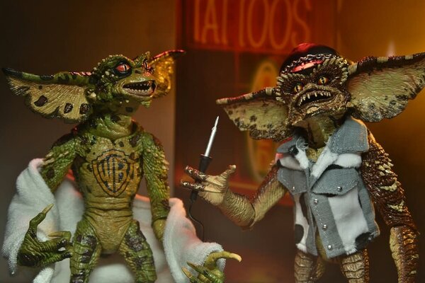 NECA Gremlins 2: Tattoo-Gremlins 7-Zoll-Actionfigur 2er-Pack. NECA Gremlins 2: Tattoo-Gremlins 7-Zoll-Actionfigur 2er-Pack.