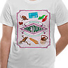 CID Harry Potter - Honeydukes Unisex T-shirt - White CID Harry Potter - Honeydukes Unisex T-shirt - White