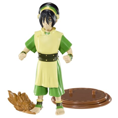 The Noble Collection Toph - Bendyfigs - Avatar the Last Airbender The Noble Collection Toph - Bendyfigs - Avatar the Last Airbender