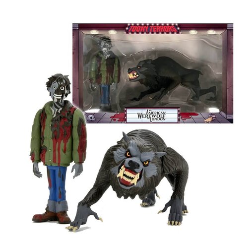 NECA Werewolf In London: Toony Terrors - Jack And Kessler Wolf 2 Pack NECA Werewolf In London: Toony Terrors - Jack And Kessler Wolf 2 Pack