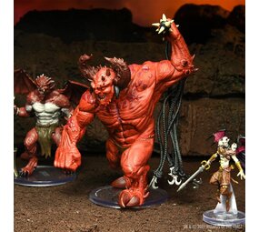wizkids Dungeons & Dragons: Icons of the Realms - Archdevils Hutijin Moloch Titivilus Miniature Set