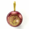 The Carat Shop Harry Potter: Hogwarts Crest Red Bauble with Time Turner Necklace The Carat Shop Harry Potter: Hogwarts Crest Red Bauble with Time Turner Necklace