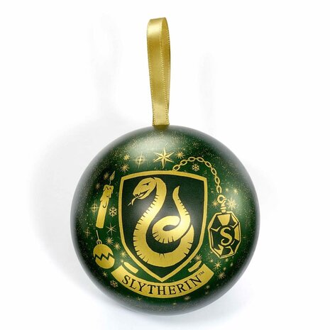 The Carat Shop Harry Potter: Slytherin Bauble with House Necklace The Carat Shop Harry Potter: Slytherin Bauble with House Necklace