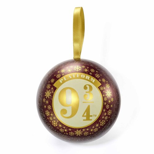 The Carat Shop Harry Potter: Platform 9 3/4 Bauble with 9 3/4 Necklace The Carat Shop Harry Potter: Platform 9 3/4 Bauble with 9 3/4 Necklace