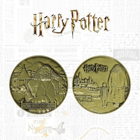 Harry Potter: Hagrid Limited Edition Coin Harry Potter: Hagrid Limited Edition Coin