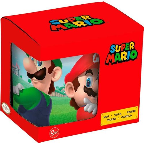 stor Super Mario: Keramische mok, 325ml (Giftbox) stor Super Mario: Keramische mok, 325ml (Giftbox)