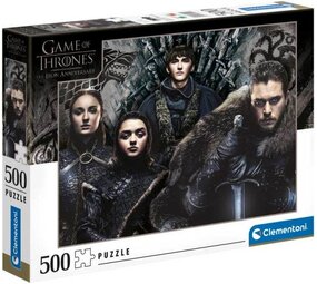 Clementoni Game of Thrones : Puzzle de 500 pièces Clementoni Game of Thrones : Puzzle de 500 pièces