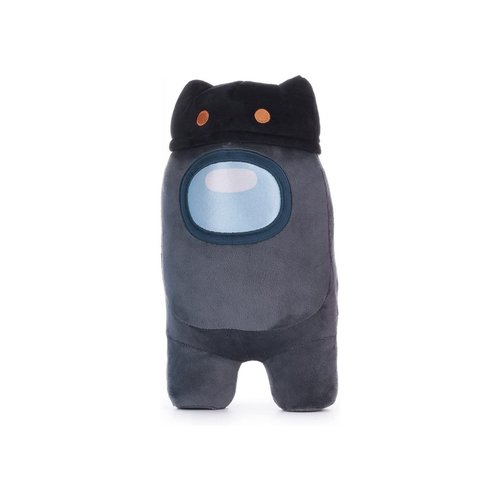 Among Us: Plush Grey - Cat hat Among Us: Plush Grey - Cat hat