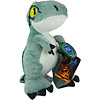 Jurassic World Dominion: Plush Velociraptor Grey With Blue Stripe 30cm Jurassic World Dominion: Plush Velociraptor Grey With Blue Stripe 30cm
