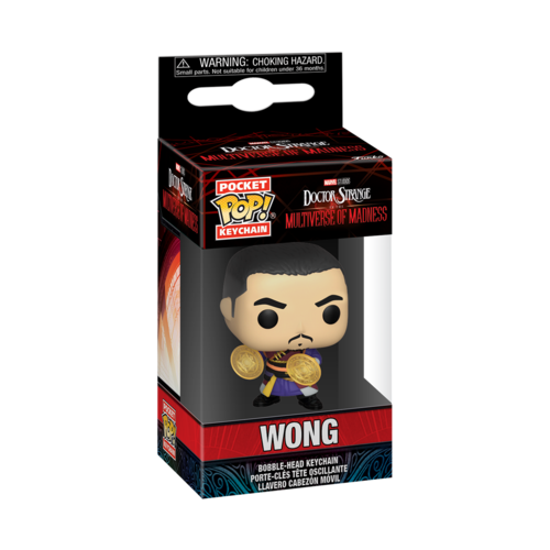 FUNKO Pocket Pop! Keychain: Doctor Strange in the Multiverse of Madness - Wong FUNKO Pocket Pop! Keychain: Doctor Strange in the Multiverse of Madness - Wong