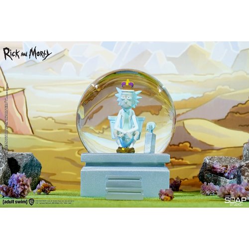 soap studios Rick and Morty: Throne of Loneliness Snow Globe soap studios Rick and Morty: Throne of Loneliness Snow Globe