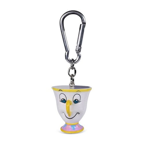 Pyramid International Disney - Beauty and the Beast Chip 3D Keychain Pyramid International Disney - Beauty and the Beast Chip 3D Keychain
