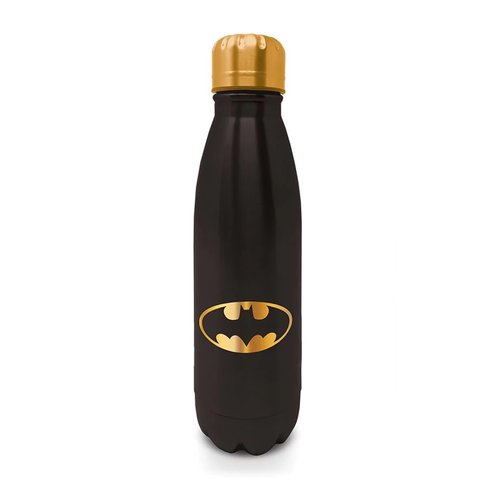 Pyramid International Batman - Bat And Gold Small Metal Drinks Bottle 540ml Pyramid International Batman - Bat And Gold Small Metal Drinks Bottle 540ml