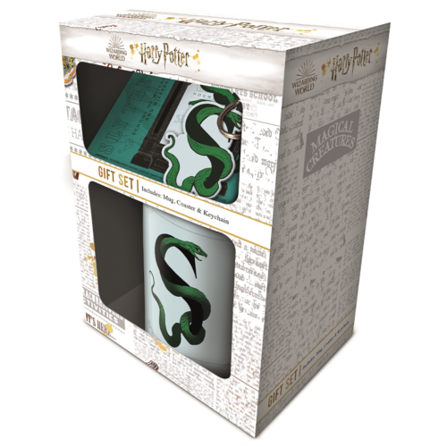 Pyramid International Harry Potter - Slytherin Mug, Coaster and Keychain Gift Set Pyramid International Harry Potter - Slytherin Mug, Coaster and Keychain Gift Set