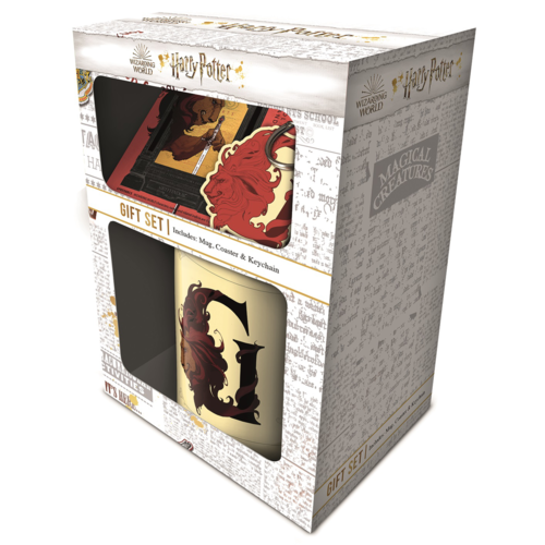 Pyramid International Harry Potter - Gryffindor Mug, Coaster and Keychain Gift Set Pyramid International Harry Potter - Gryffindor Mug, Coaster and Keychain Gift Set