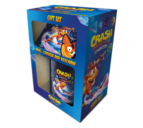Pyramid International Crash Bandicoot 4 - About Time Mug, Coaster and Keychain Gift Set Pyramid International Crash Bandicoot 4 - About Time Mug, Coaster and Keychain Gift Set