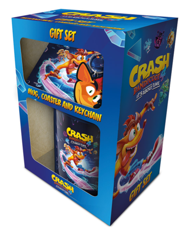 Pyramid International Crash Bandicoot 4 - About Time Mug, Coaster and Keychain Gift Set Pyramid International Crash Bandicoot 4 - About Time Mug, Coaster and Keychain Gift Set