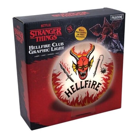 Paladone Stranger Things: Hellfire Club Logo Light Paladone Stranger Things: Hellfire Club Logo Light